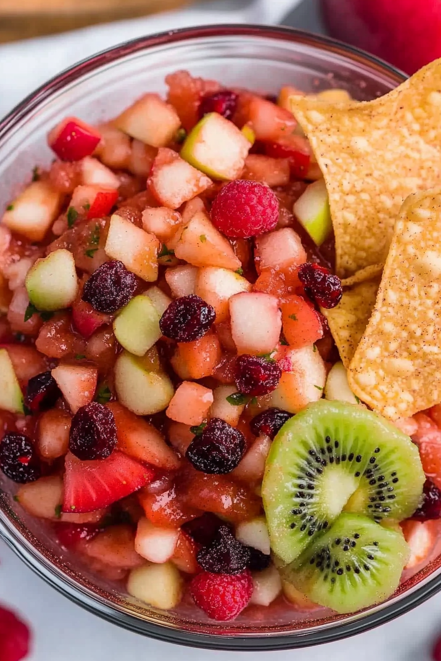 FRUIT SALSA Recipe Delicious FRUIT SALSA