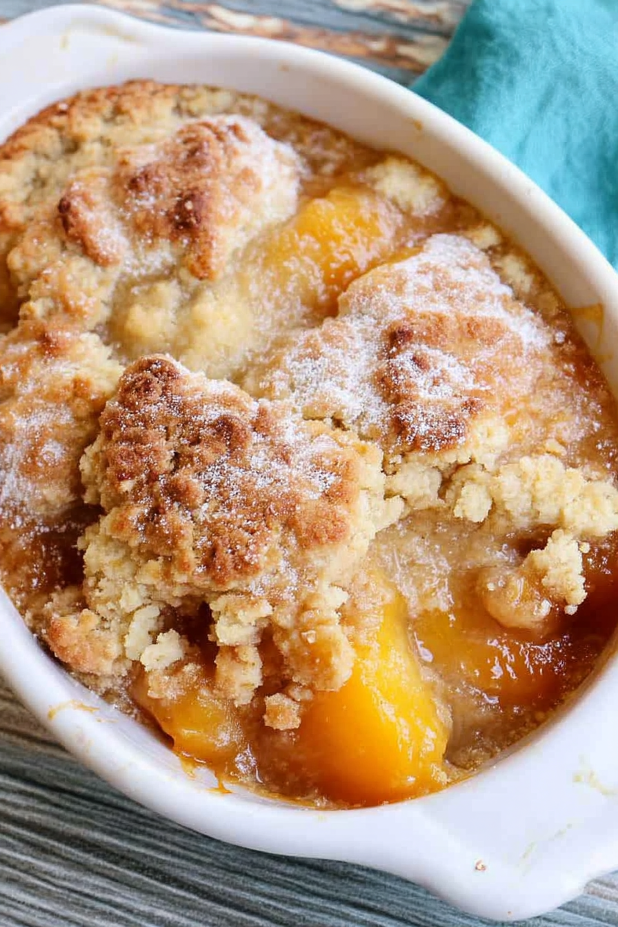 Peach Cobbler Recipe Delicious Peach Cobbler