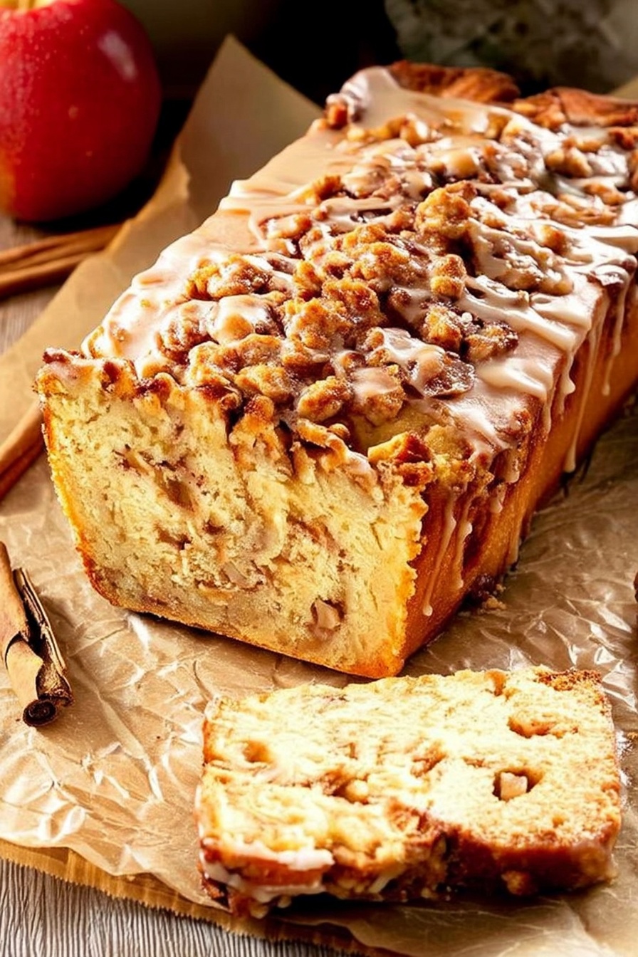 Delicious Cinnamon Apple Bread