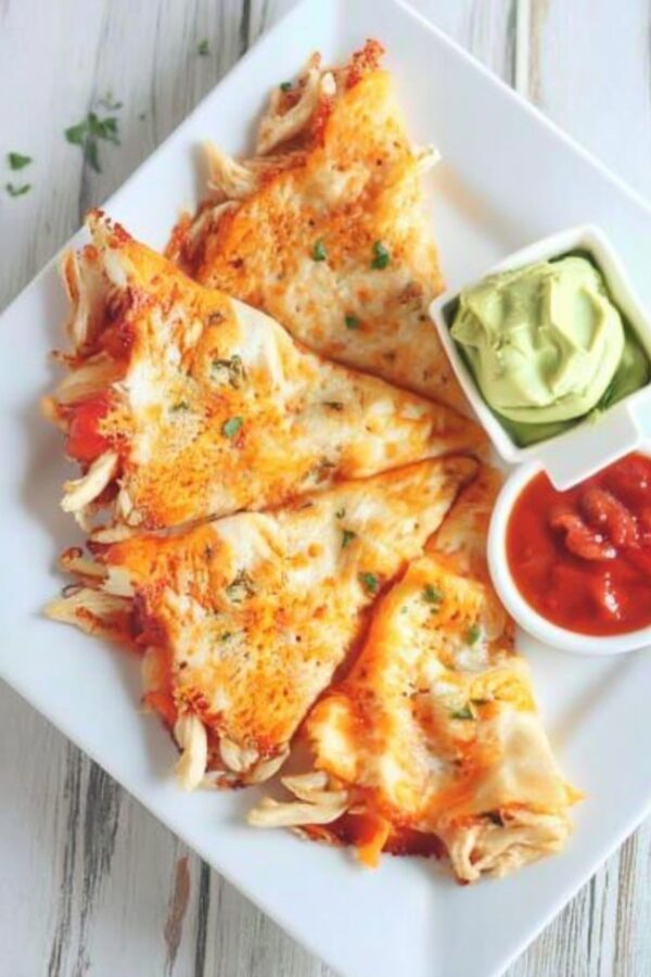 Delicious Keto Chicken Quesadilla