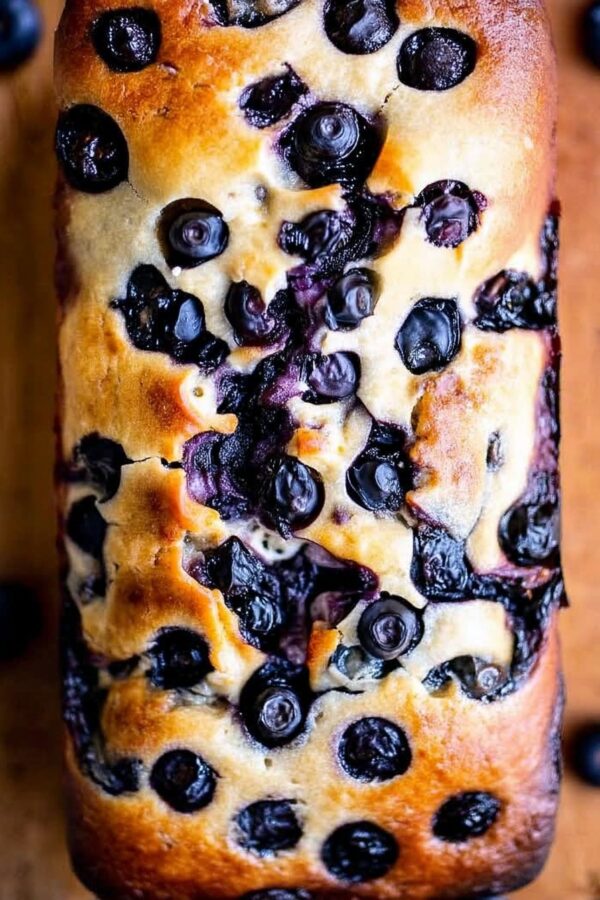 Delicious Lemon Blueberry Brea