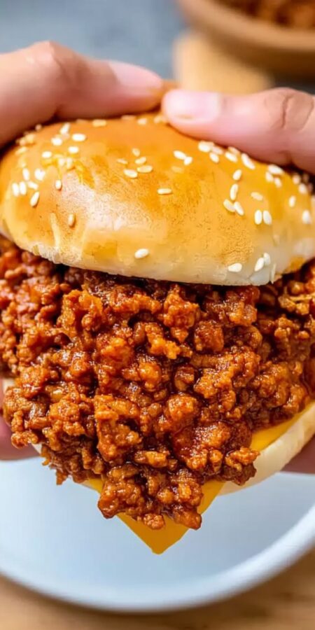 Delicious Slow Cooker Sloppy Joes