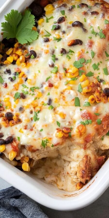 Delicious Tuscan Chicken Casserole