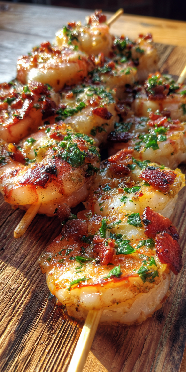 Smoky Grilled Shrimp Scampi Skewers – BBQ Goals Recipe