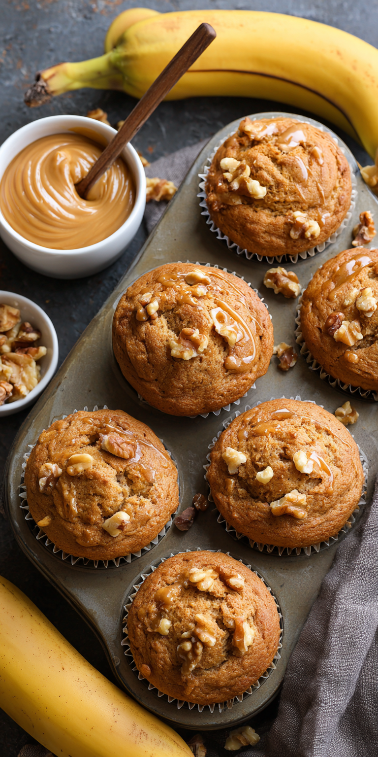 Banana Cream Cheese Muffins – Moist, Dreamy & Ready Fast Recipe