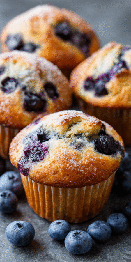 Blueberry Banana Muffins Recipe