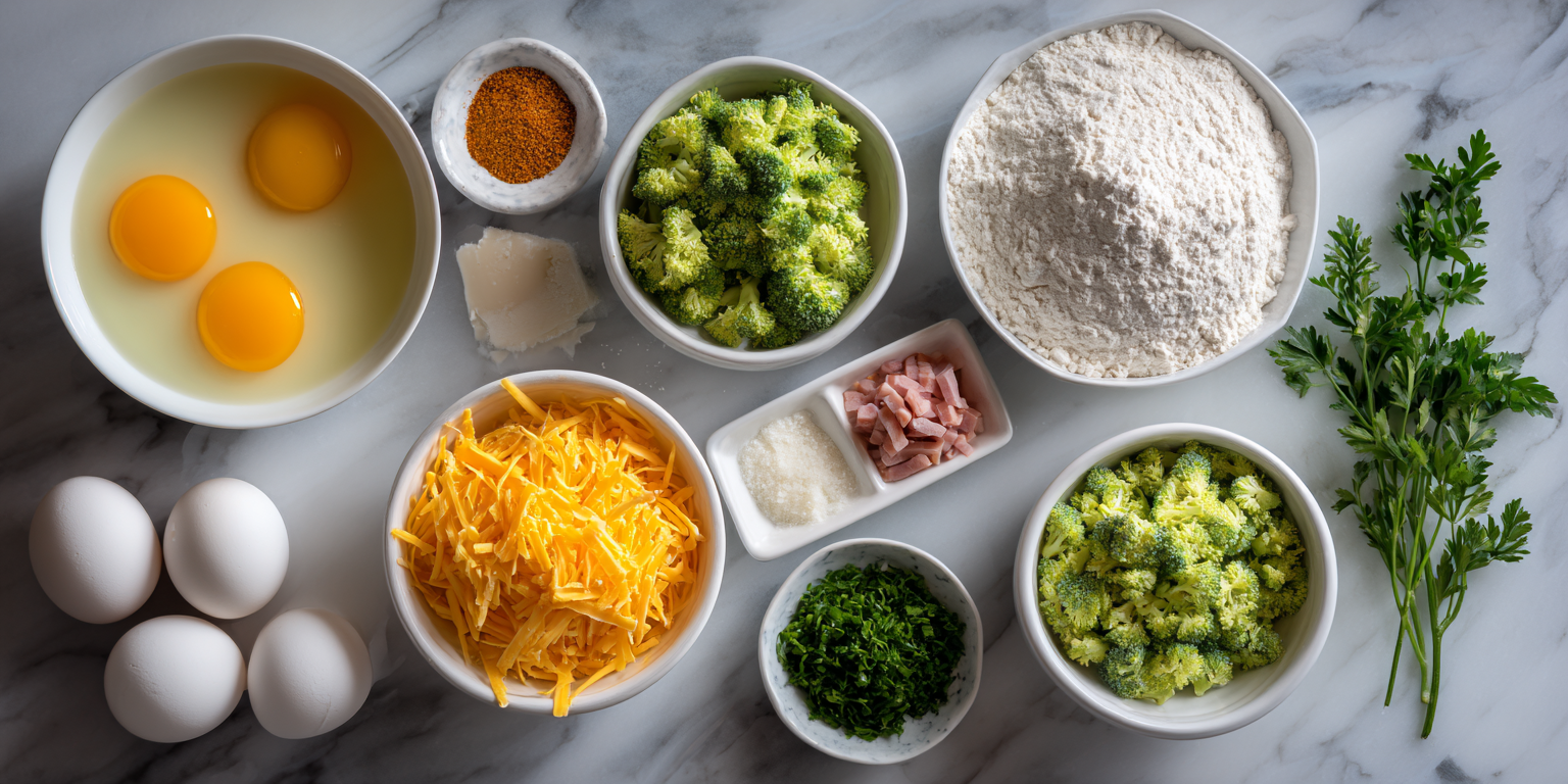 Broccoli Egg Bites served warm with cozy spices