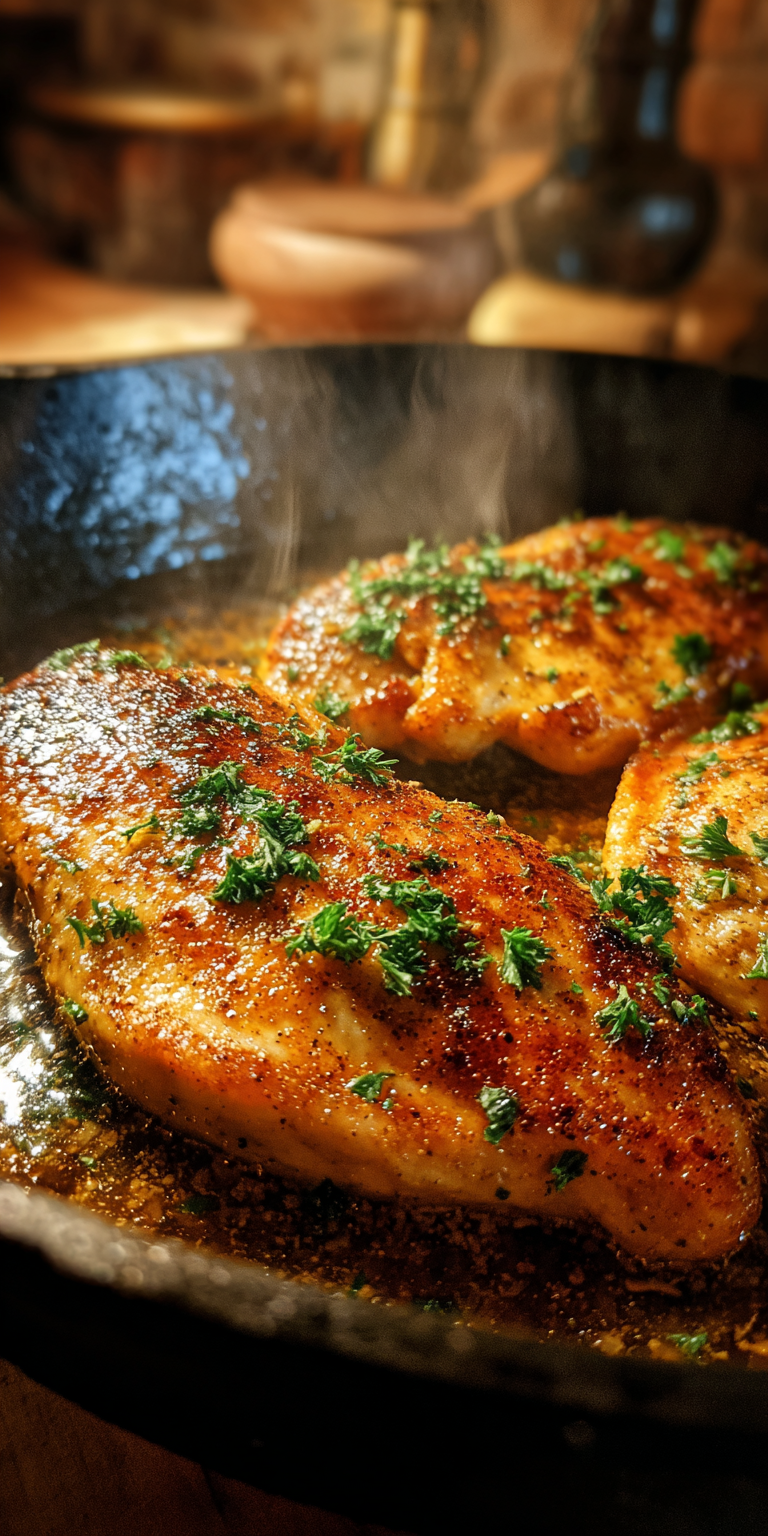 Butter-Packed Chicken Skillet – Texas Roadhouse Copycat