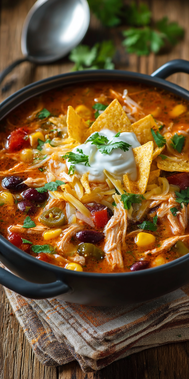 Chicken Taco Soup – Cozy, One-Pot Dinner Everyone Loves
