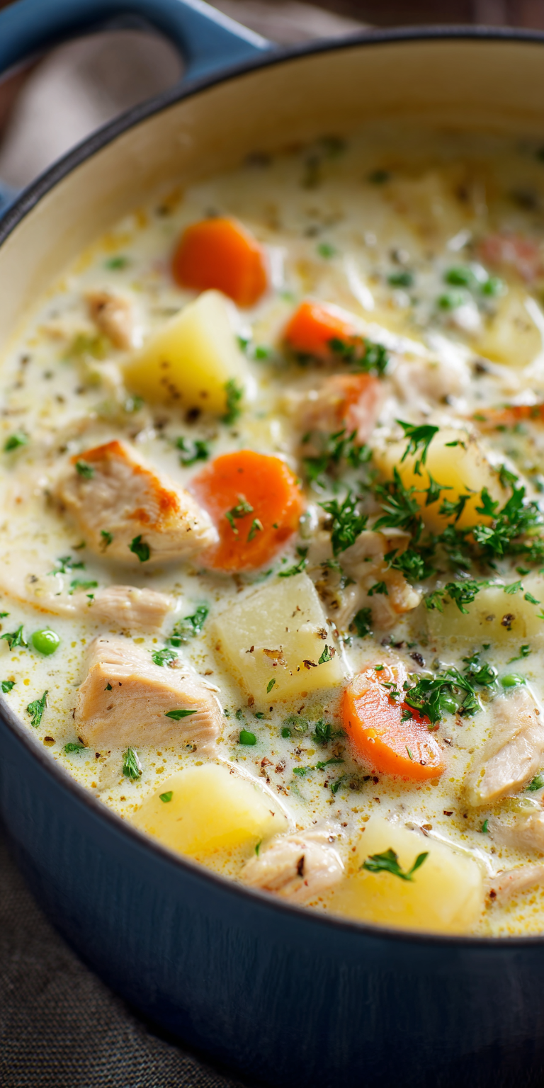 Creamy Chicken Potato Soup Recipe