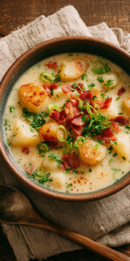 Grandma’s Favorite Potato Soup – Modern Comfort Twist Recipe