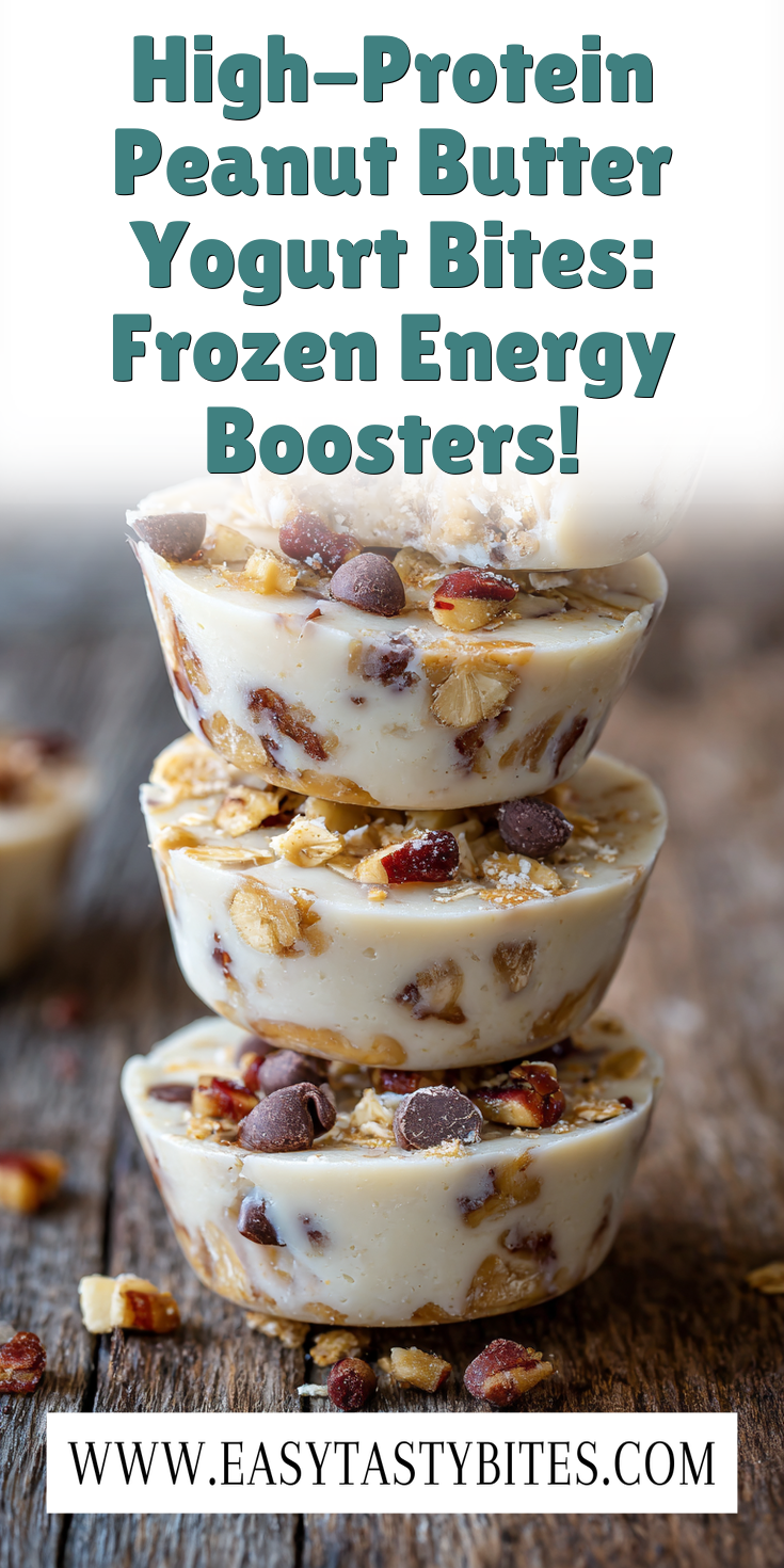 High-Protein Peanut Butter Yogurt Bites: Frozen Energy Boosters! served warm with cozy spices