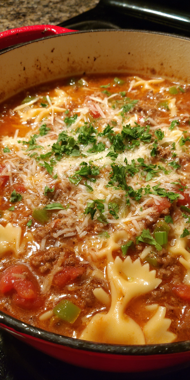 Paula Deen Inspired Lasagna Soup – Southern Comfort Twist Recipe