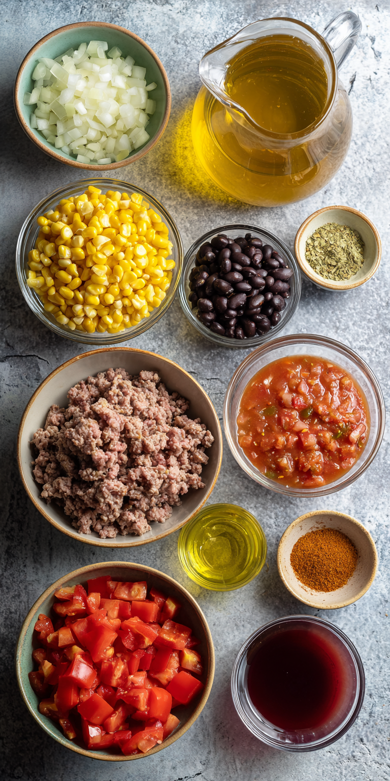 Pioneer Woman 7 Can Taco Soup – Quick Delicious Dinner served warm with cozy spices