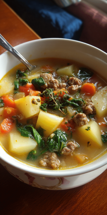 Sausage & Potato Soup Recipe