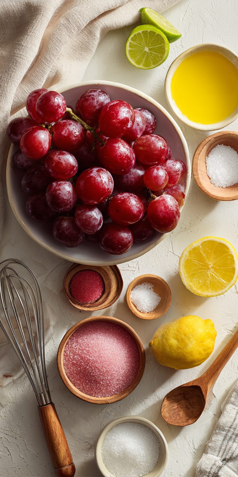 Tangy Sour Patch Grapes: Sweet-Sour Explosion in Every Bite! ๐๐ served warm with cozy spices