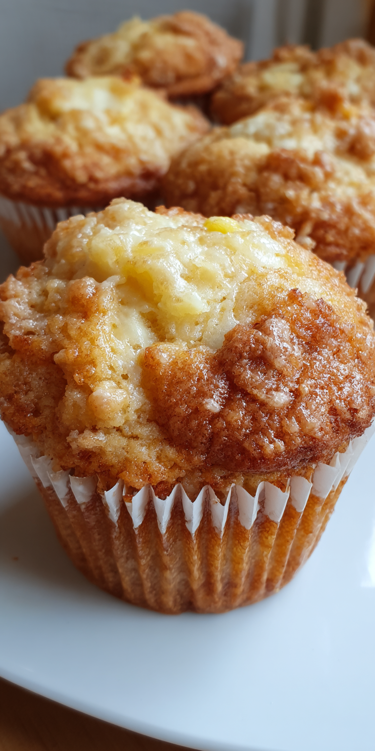 Banana Cheesecake Muffins Recipe