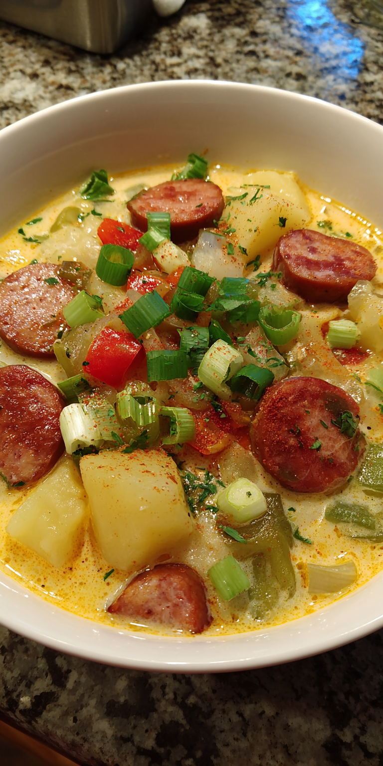 Cajun Potato Soup Recipe