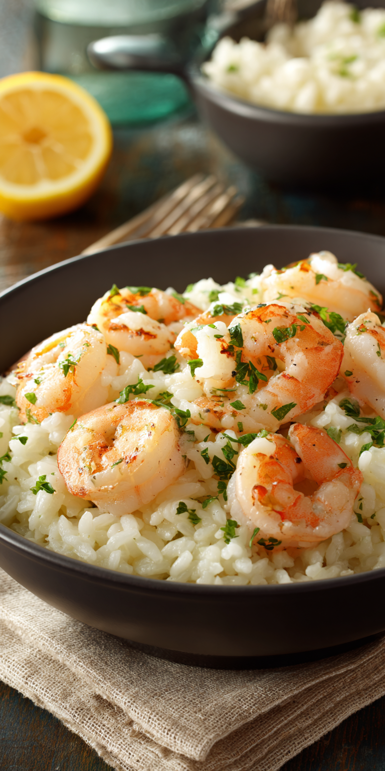 Shrimp Scampi Risotto Recipe