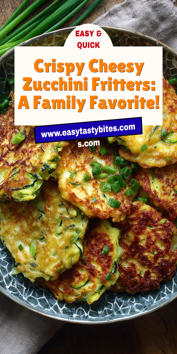 Crispy Cheesy Zucchini Fritters: A Family Favorite! served warm with cozy spices