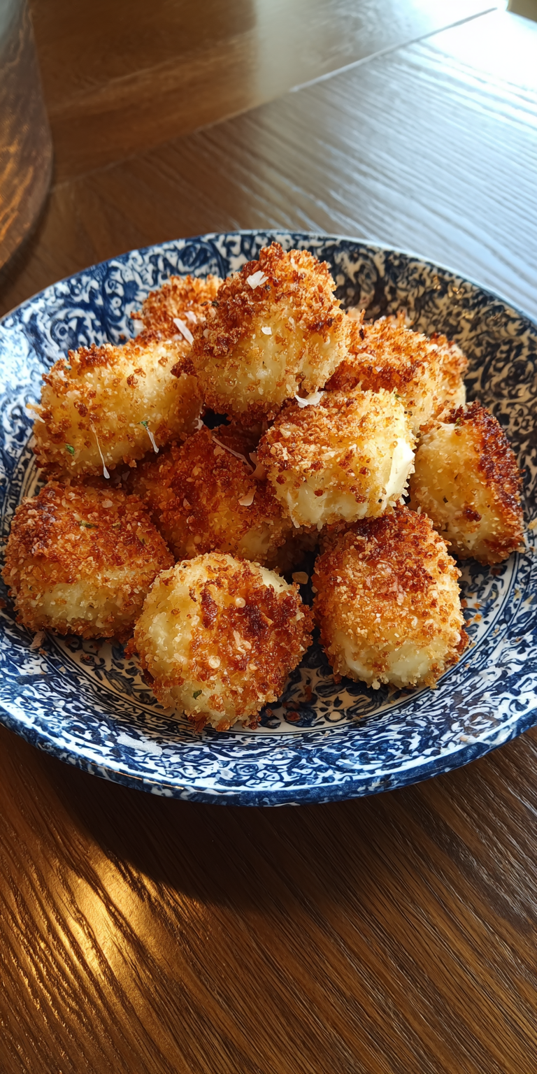 Parmesan Mozzarella Cheese Bites Recipe