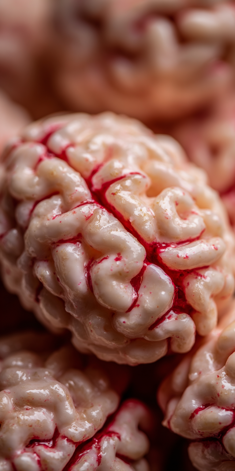 Halloween Rice Krispies Brains Recipe