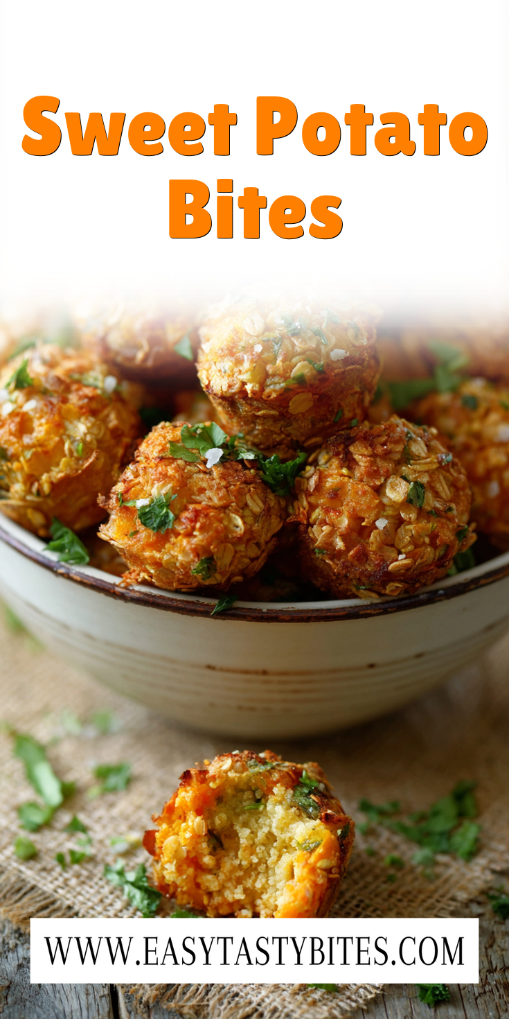 Sweet Potato Bites served warm with cozy spices