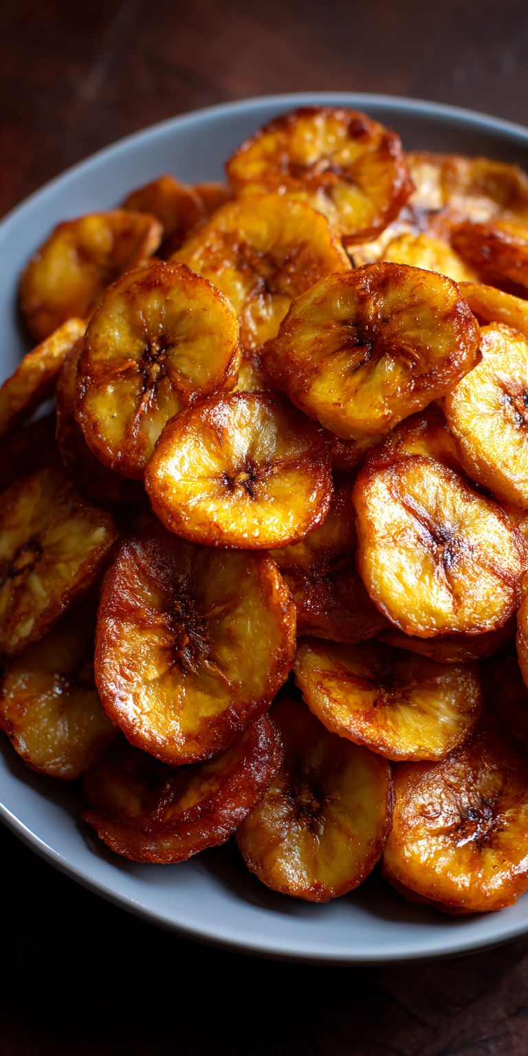 Chili Lime Spiced Air Fryer Banana Chips Recipe