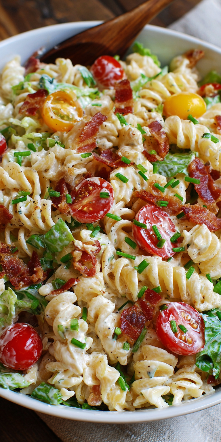 BLT Ranch Pasta Salad Easy Weeknight Dinners served warm with gentle spices and a cozy aroma