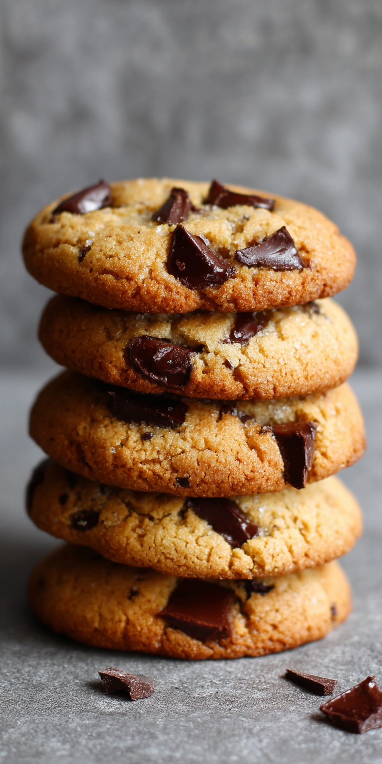 Brown Butter Chocolate Chip Cookies served warm with cozy spices