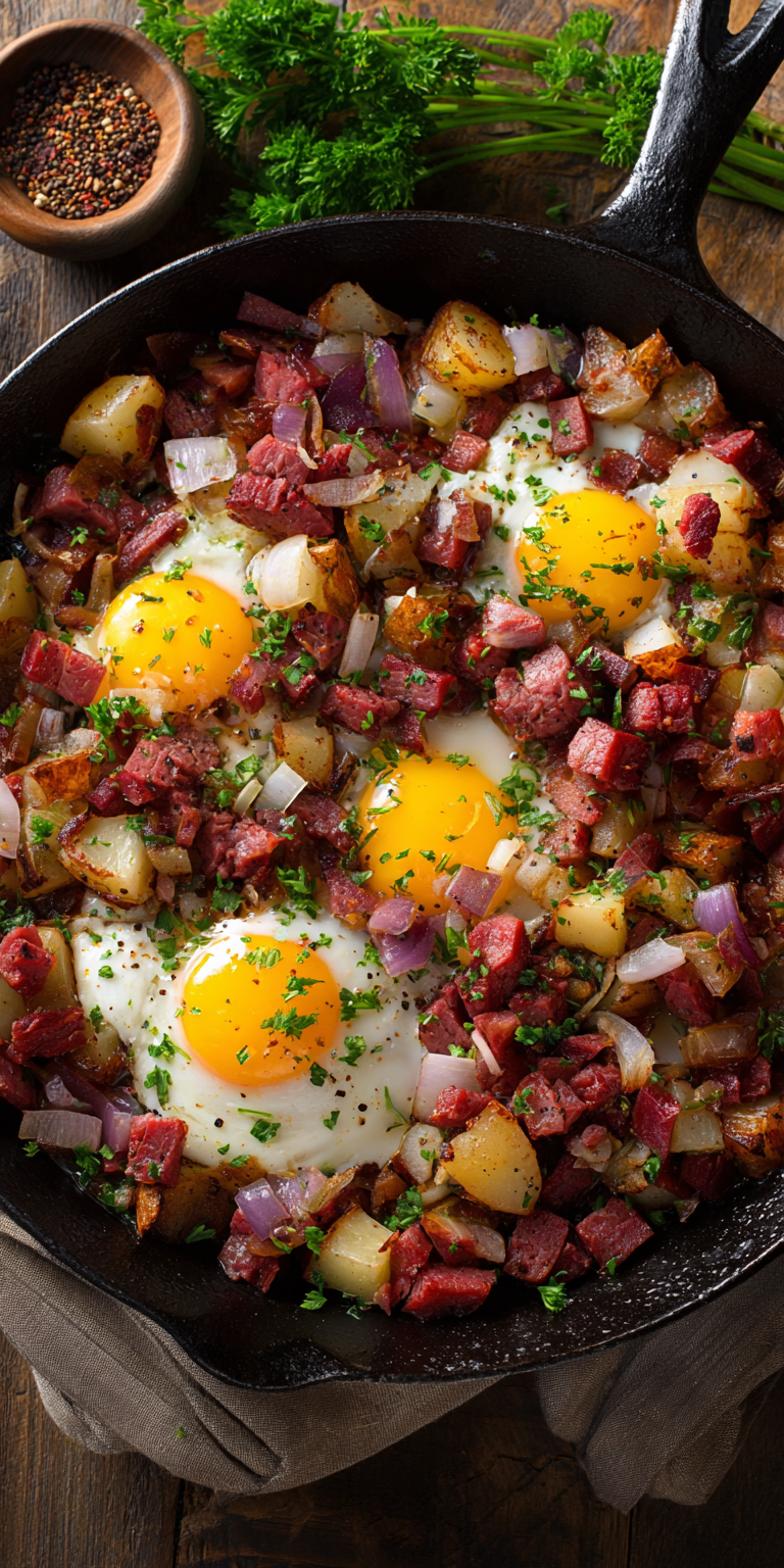 Corn Beef Breakfast Ideas served warm with cozy spices