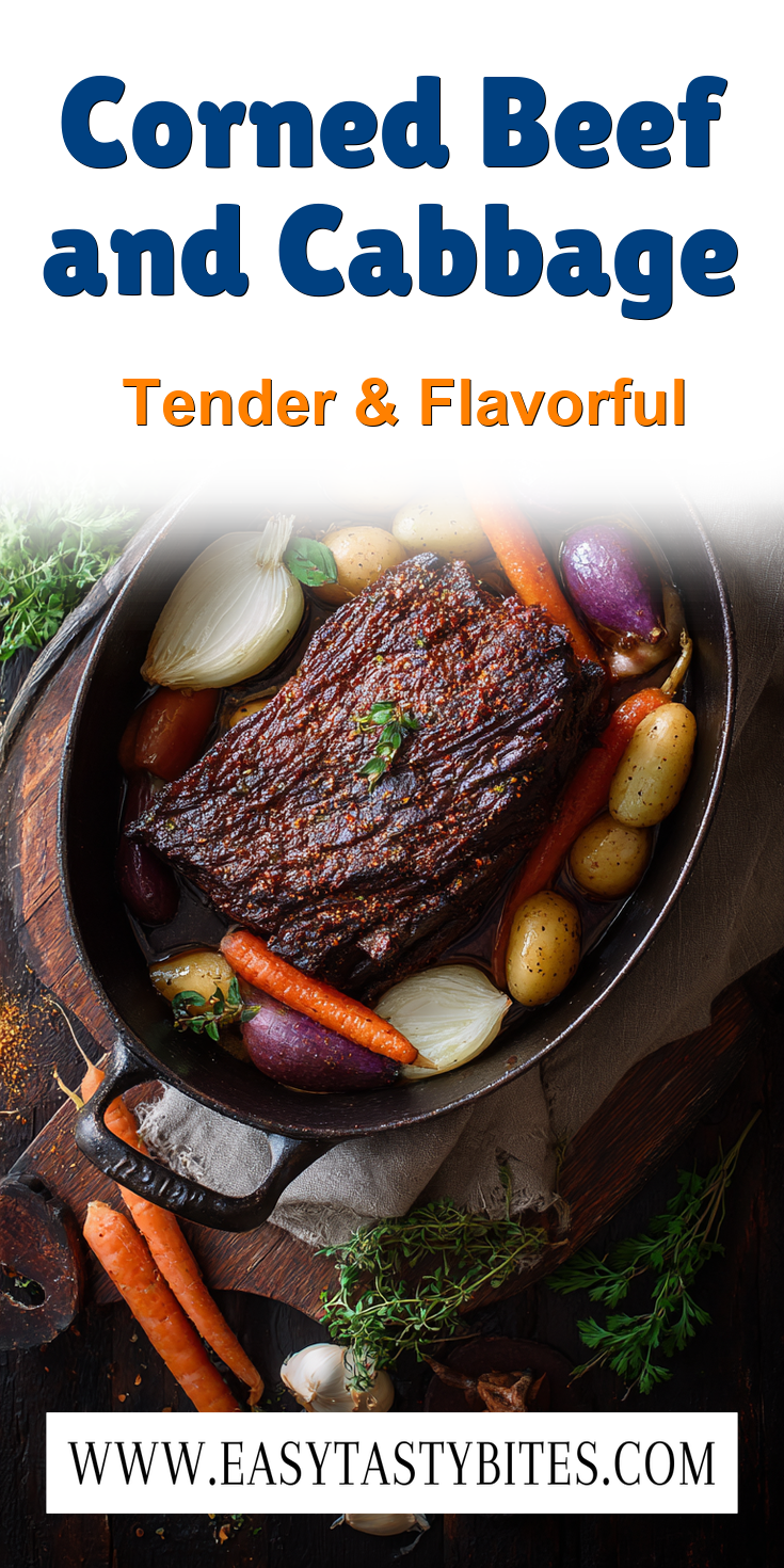 Corned Beef and Cabbage served warm with cozy spices