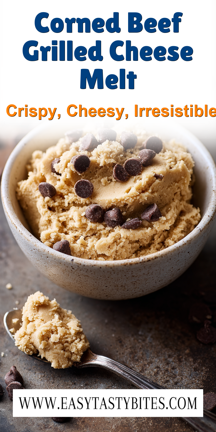 Corned Beef Grilled Cheese Melt served warm with cozy spices