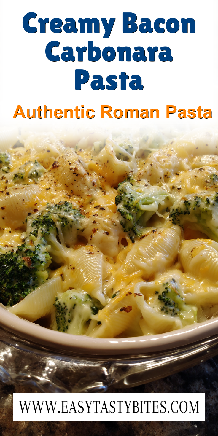 Creamy Bacon Carbonara Pasta served warm with cozy spices