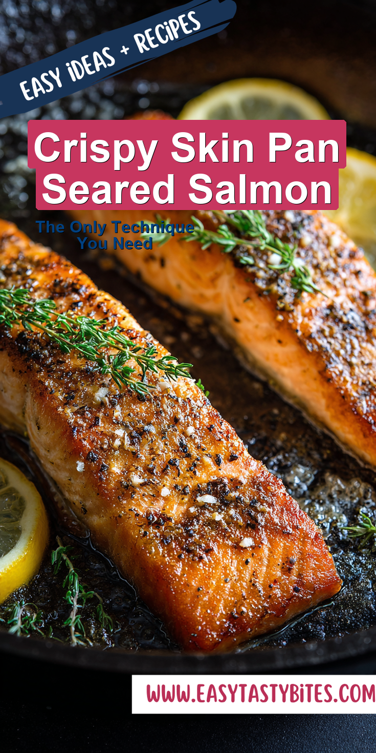 Crispy Skin Pan Seared Salmon served warm with cozy spices