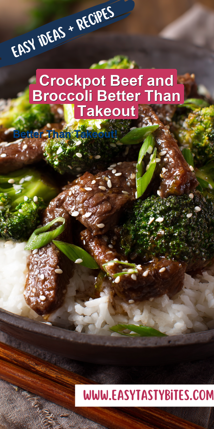 Crockpot Beef and Broccoli Better Than Takeout served warm with gentle spices and a cozy aroma