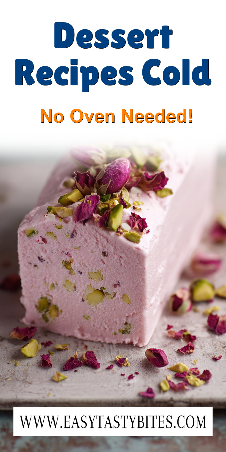 Dessert Recipes Cold served warm with cozy spices