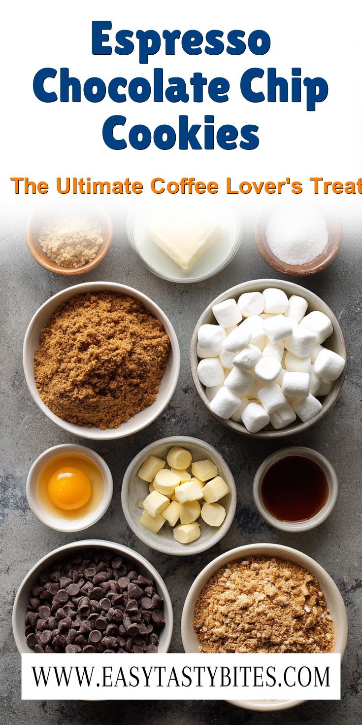 Espresso Chocolate Chip Cookies served warm with cozy spices