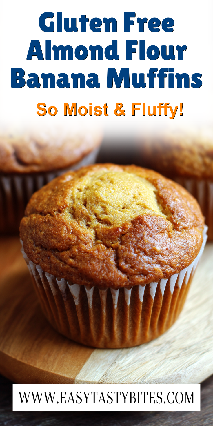 Gluten Free Almond Flour Banana Muffins served warm with cozy spices