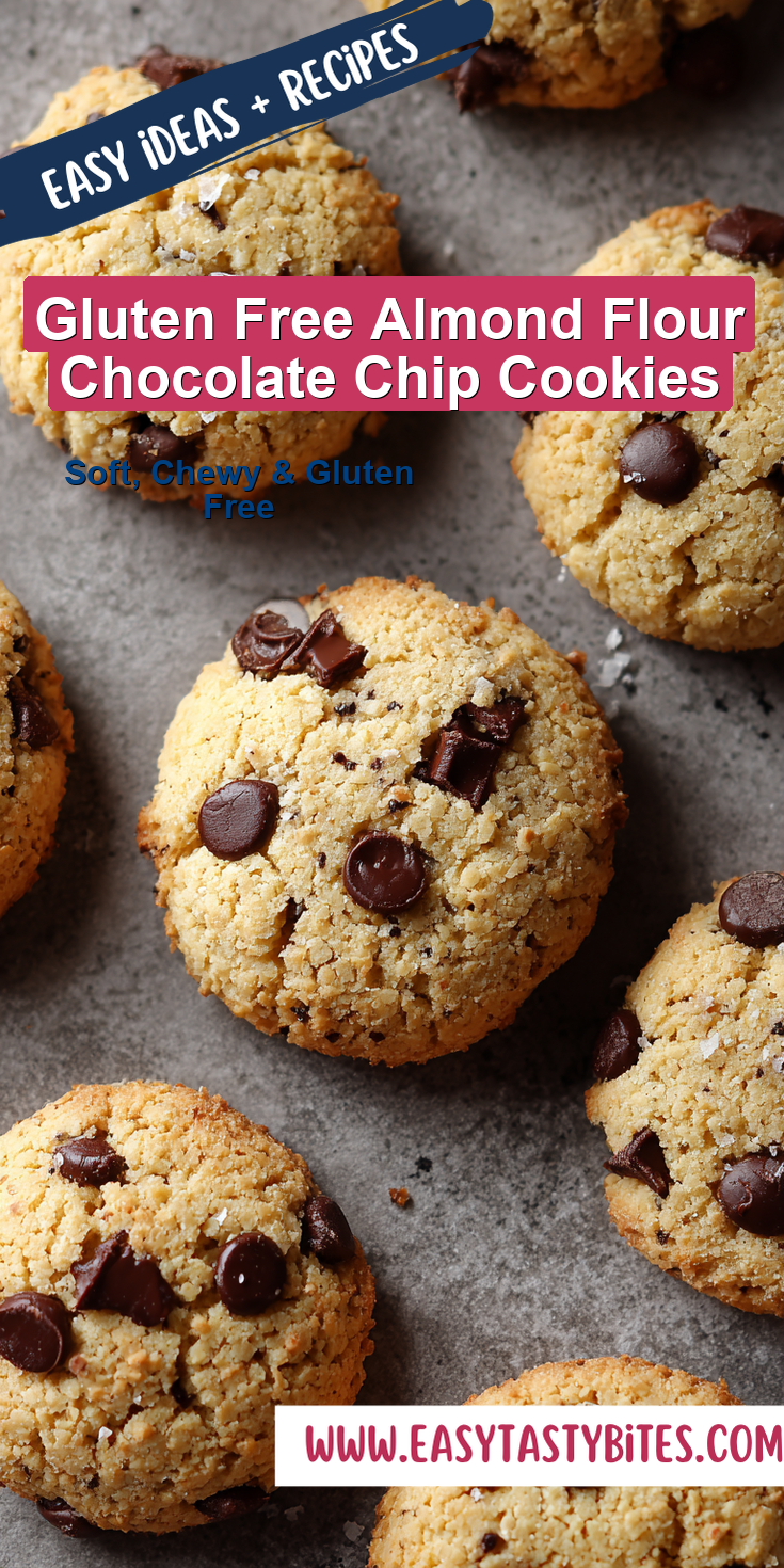 Gluten Free Almond Flour Chocolate Chip Cookies served warm with cozy spices
