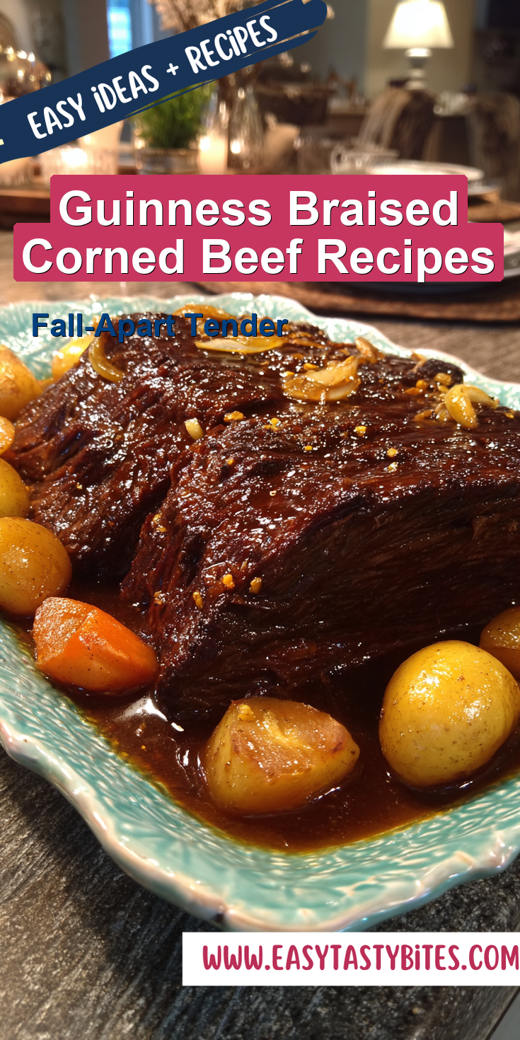 Guinness Braised Corned Beef Recipes served warm with cozy spices