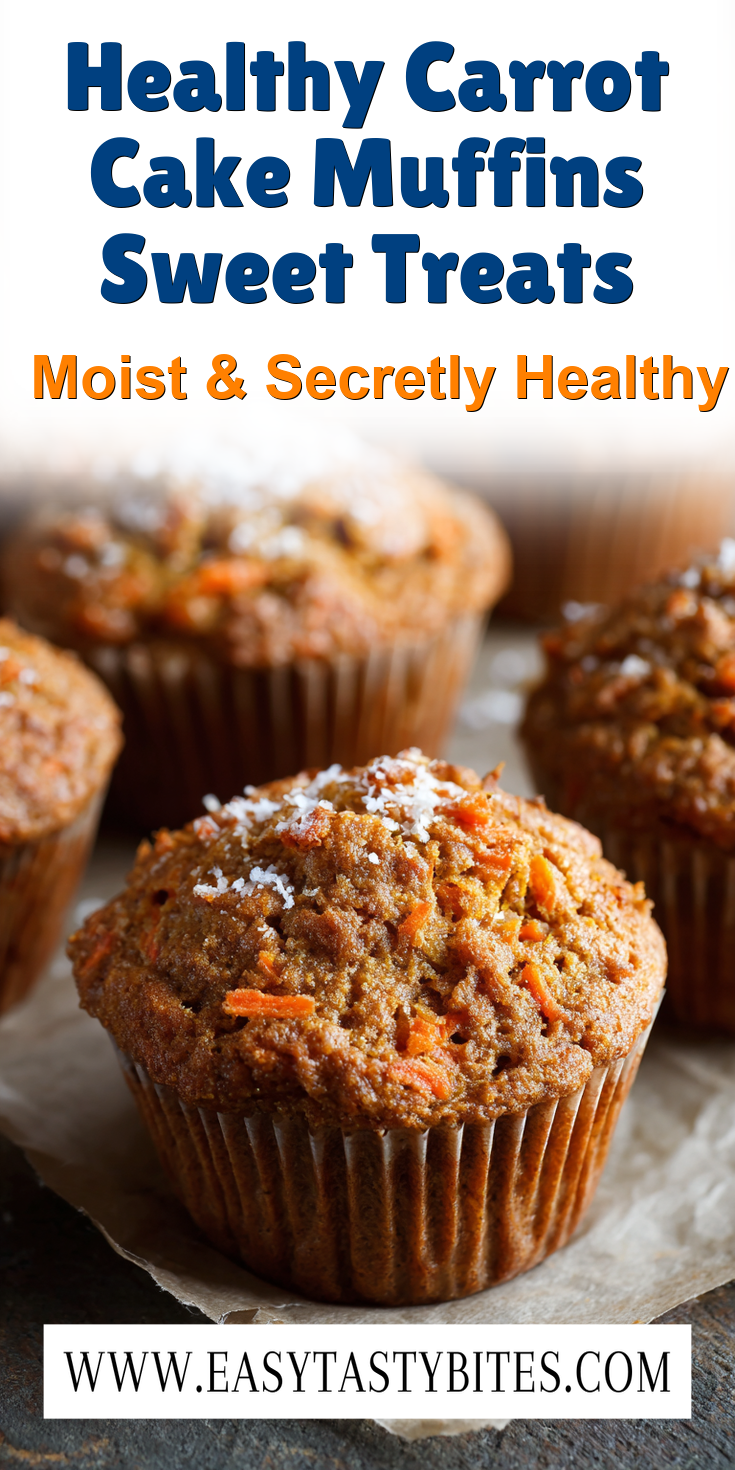 Healthy Carrot Cake Muffins Sweet Treats served warm with cozy spices