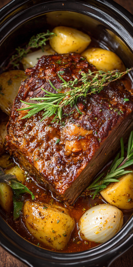 Honey Mustard Glazed Corned Beef Recipe