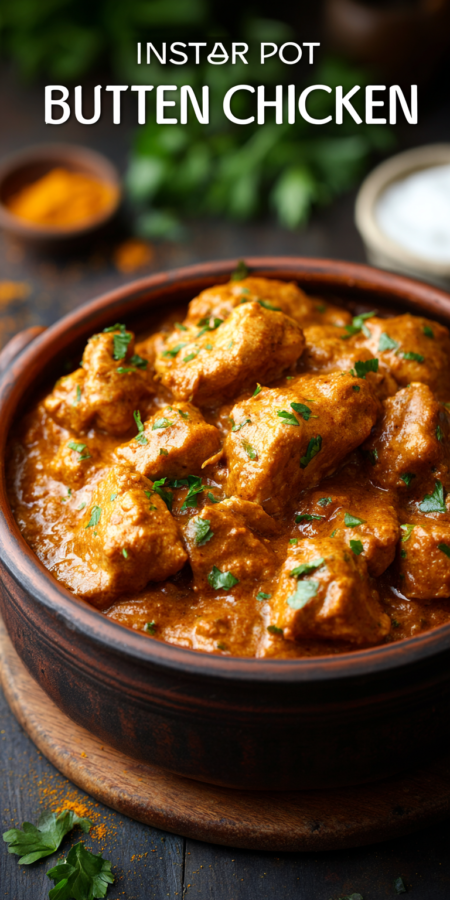 Instant Pot Butter Chicken Easy Meal served warm with gentle spices and a cozy aroma