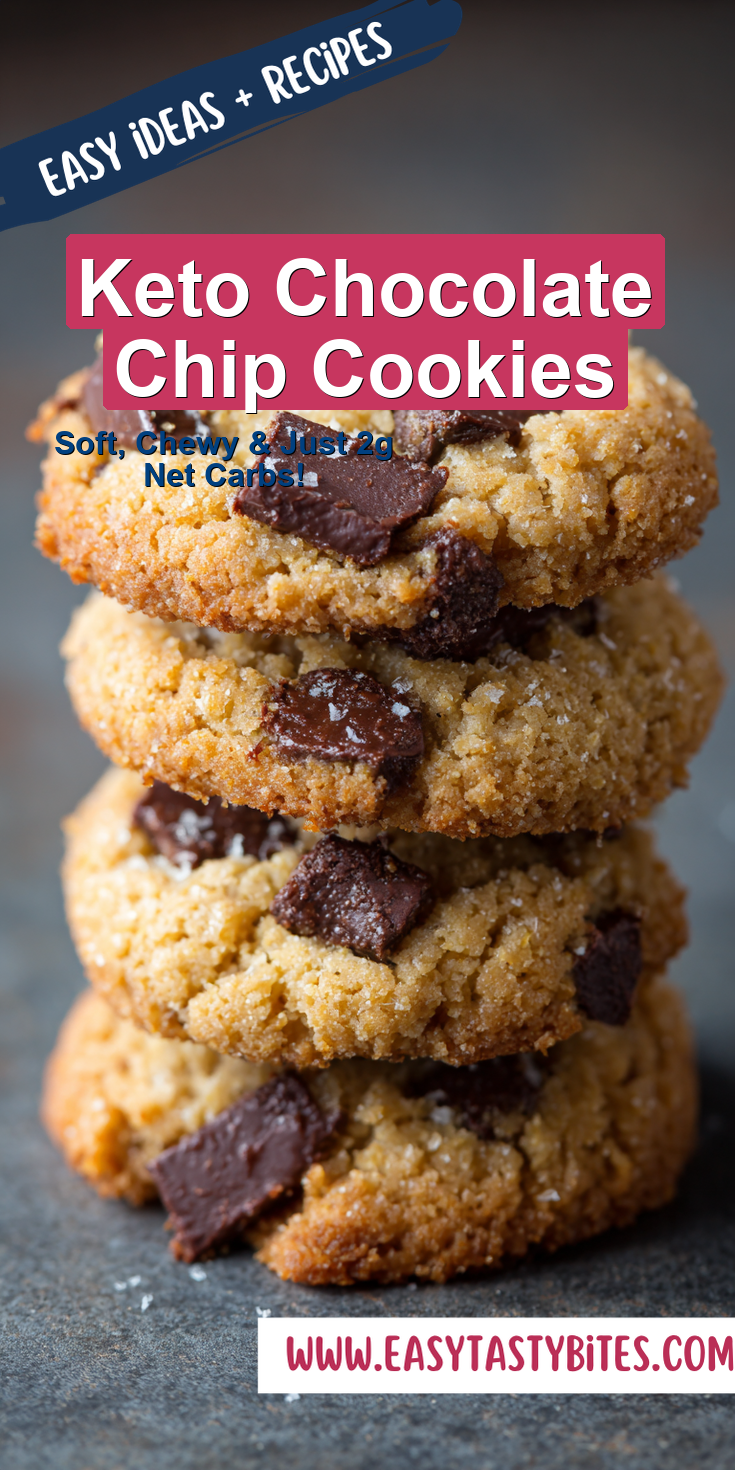 Keto Chocolate Chip Cookies served warm with cozy spices