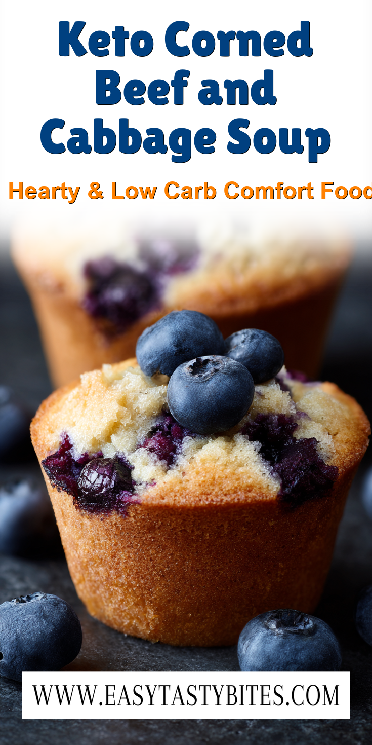 Keto Corned Beef and Cabbage Soup served warm with cozy spices