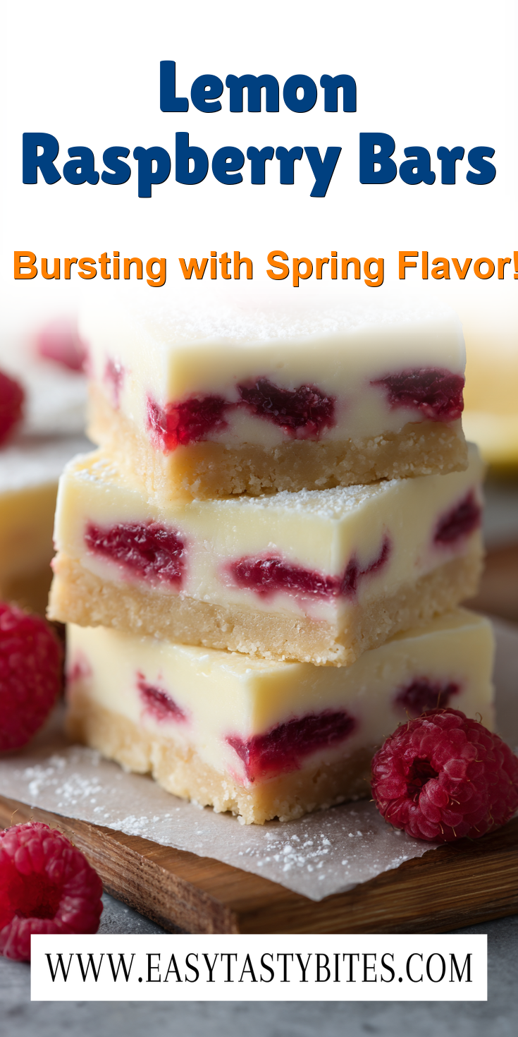 Lemon Raspberry Bars served warm with cozy spices