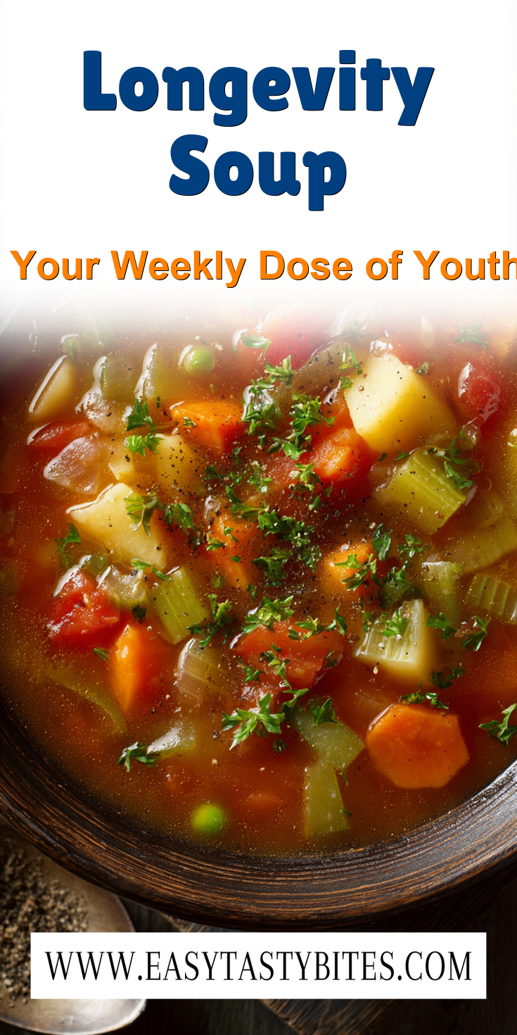 Longevity Soup served warm with cozy spices