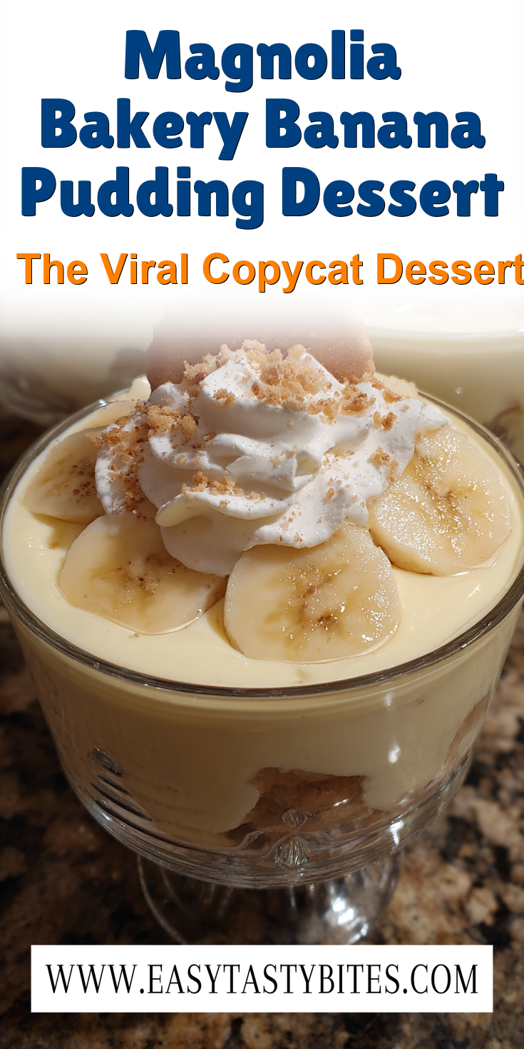 Magnolia Bakery Banana Pudding Dessert served warm with cozy spices