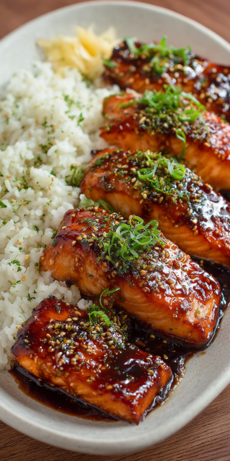 Miso Glazed Salmon Dinner Ideas served warm with cozy spices